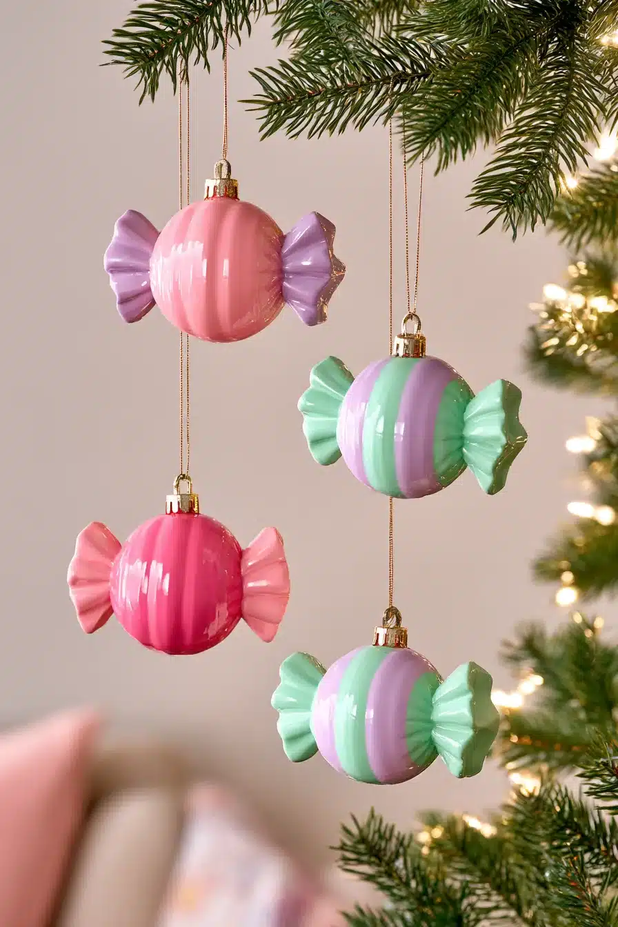 27 Whimsical Candyland Christmas Tree Ideas for a Sweet and Magical Holiday