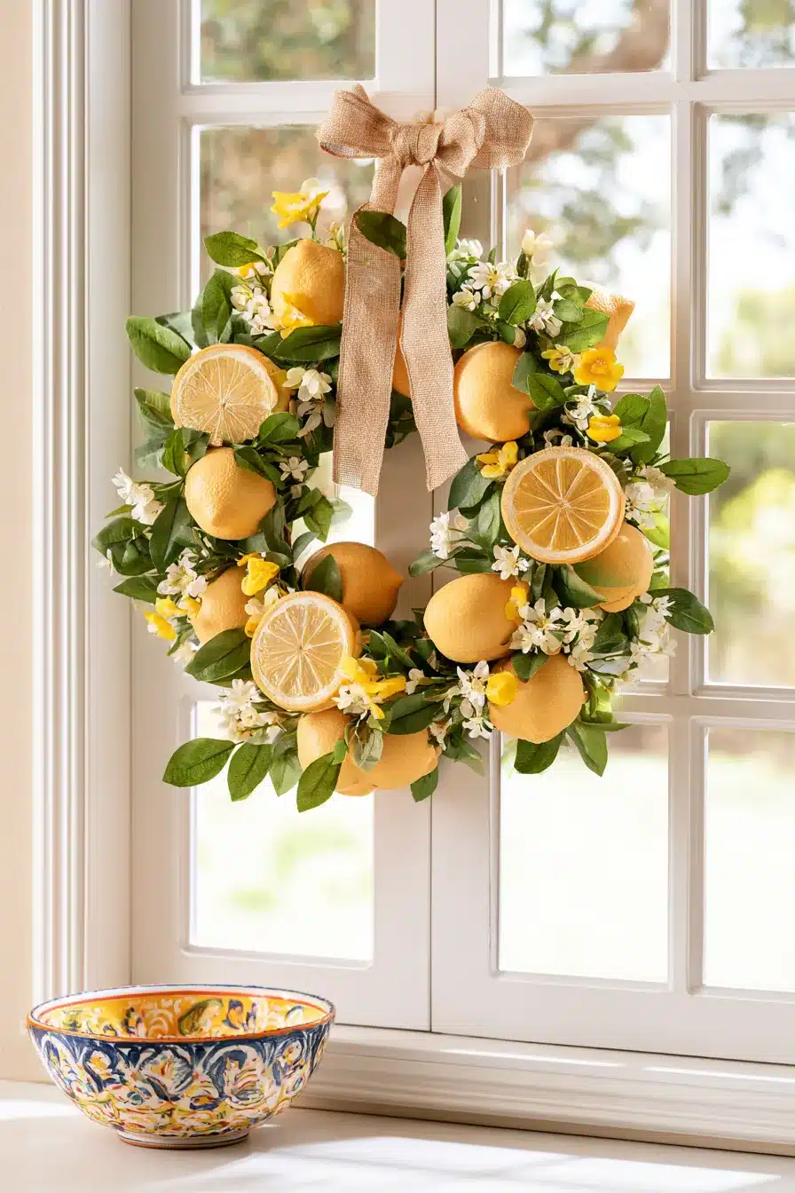 27 Beautiful Wreaths on Windows Ideas for a Cozy and Festive Home