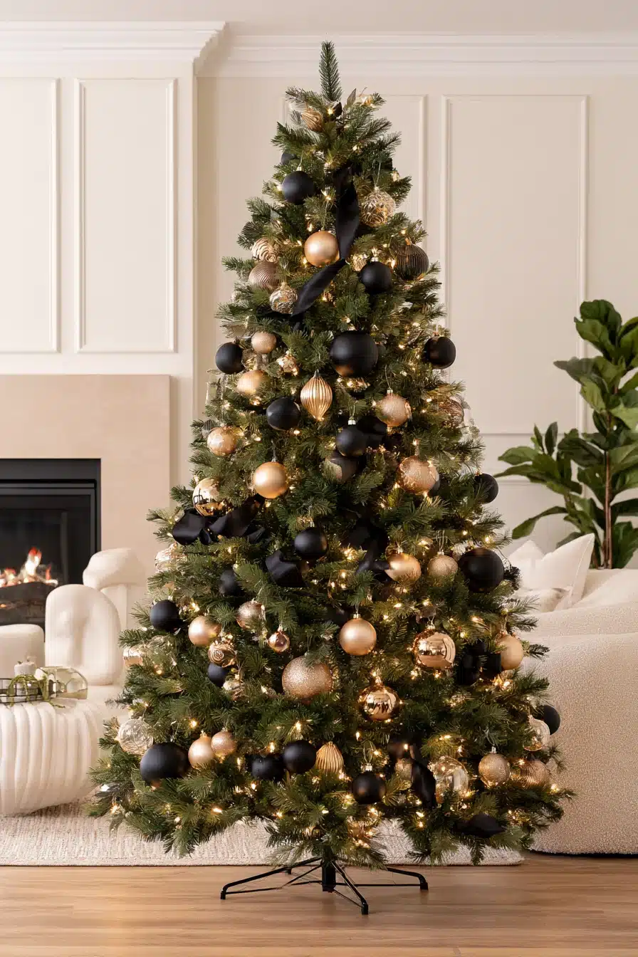 27 Elegant Gold Christmas Tree Ideas to Make Your Holiday Home Sparkle