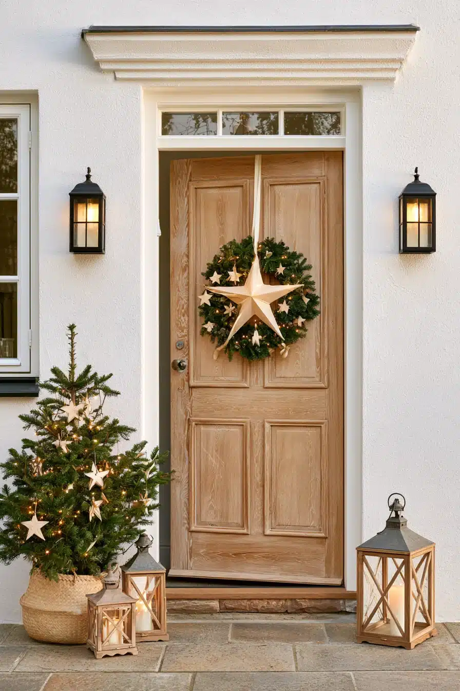 27 Creative Christmas Door Decorations Full of Holiday Cheer