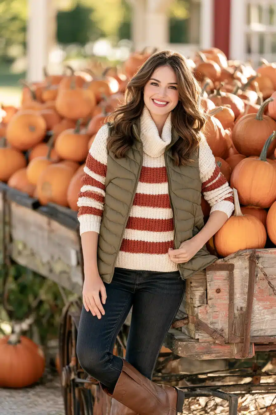 27 Cute Pumpkin Patch Outfit Ideas for a Perfect Fall Day
