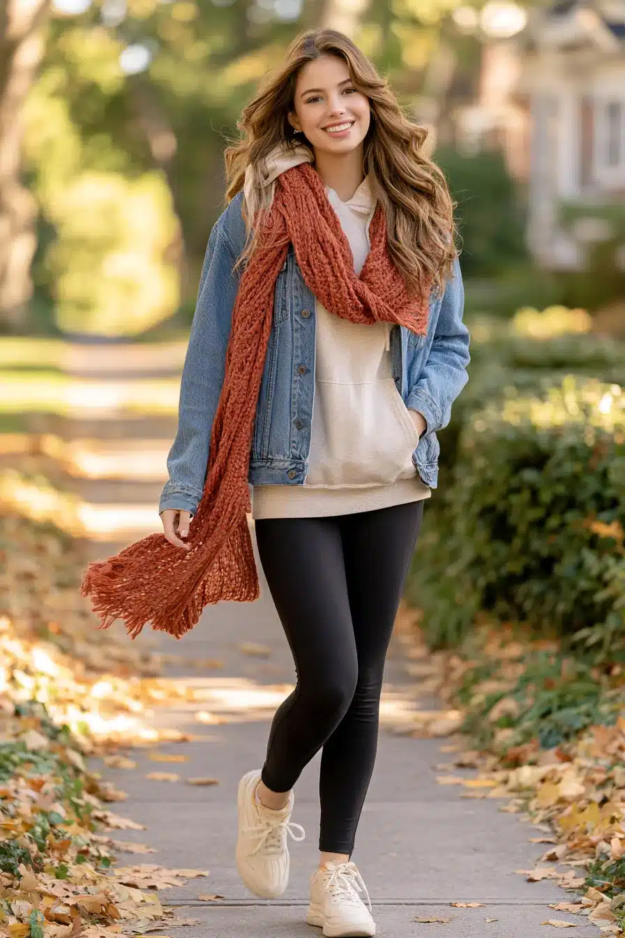 27 Stylish Comfy Fall Outfits With Soft Layers and Warm Colors