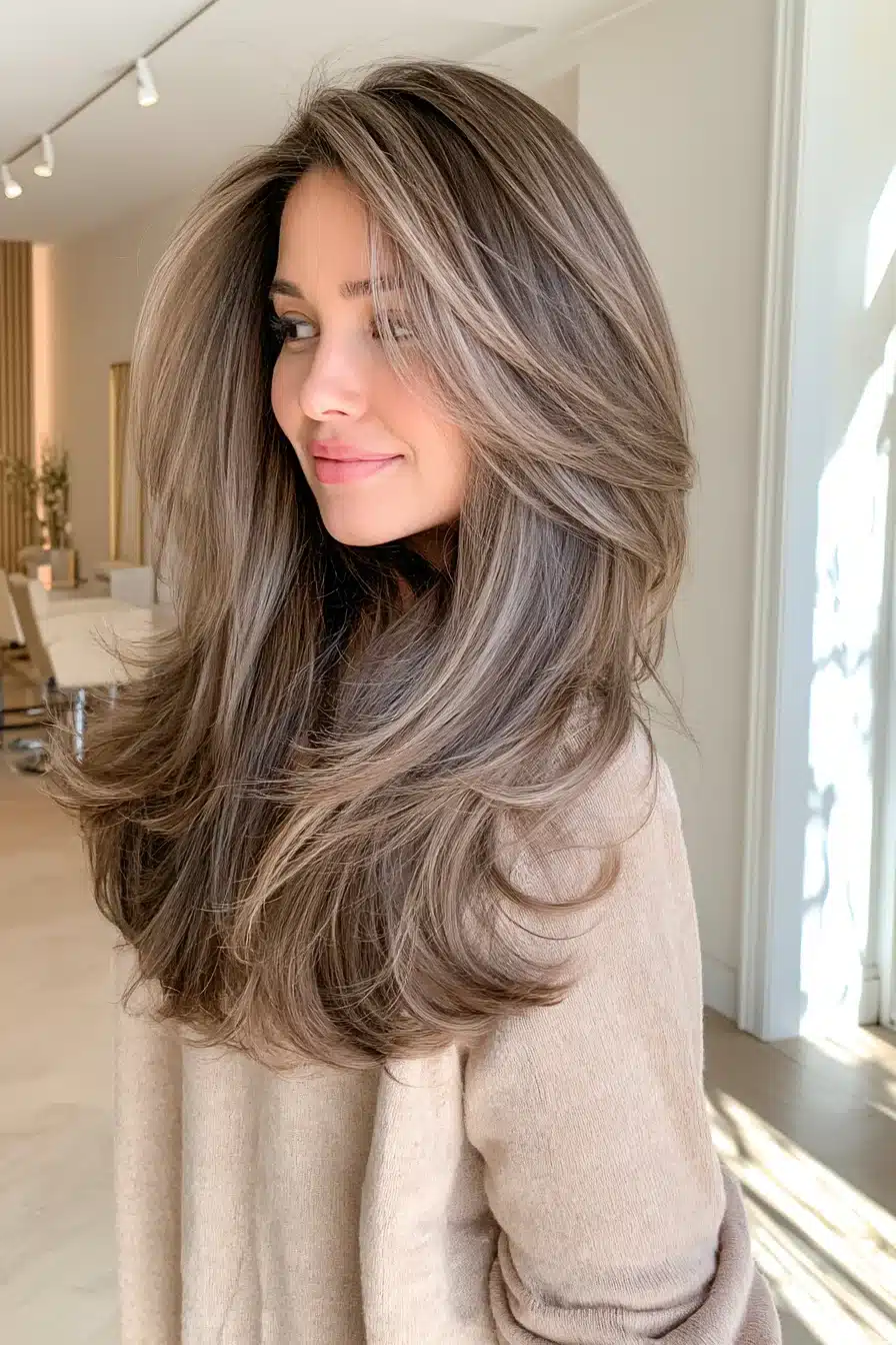 27 Beautiful Grey Blending Ideas for Dark Hair That Embrace Your Silver Strands