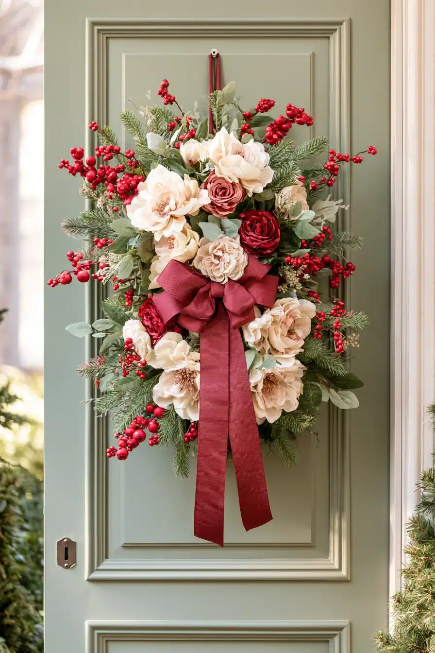 27 Creative Christmas Door Decorations Full of Holiday Cheer