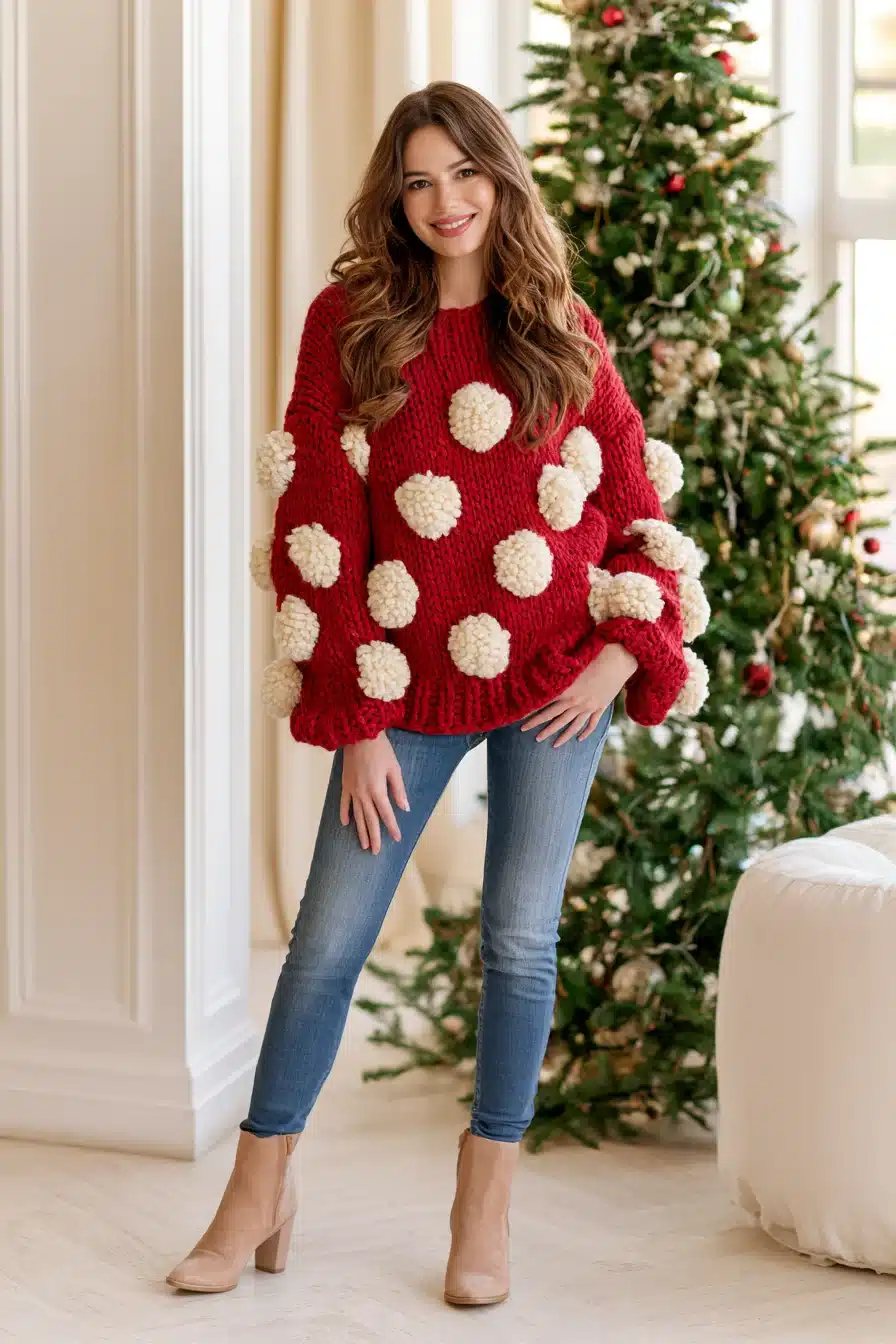27 Cozy Christmas Jumper Ideas for a Festive Holiday Wardrobe