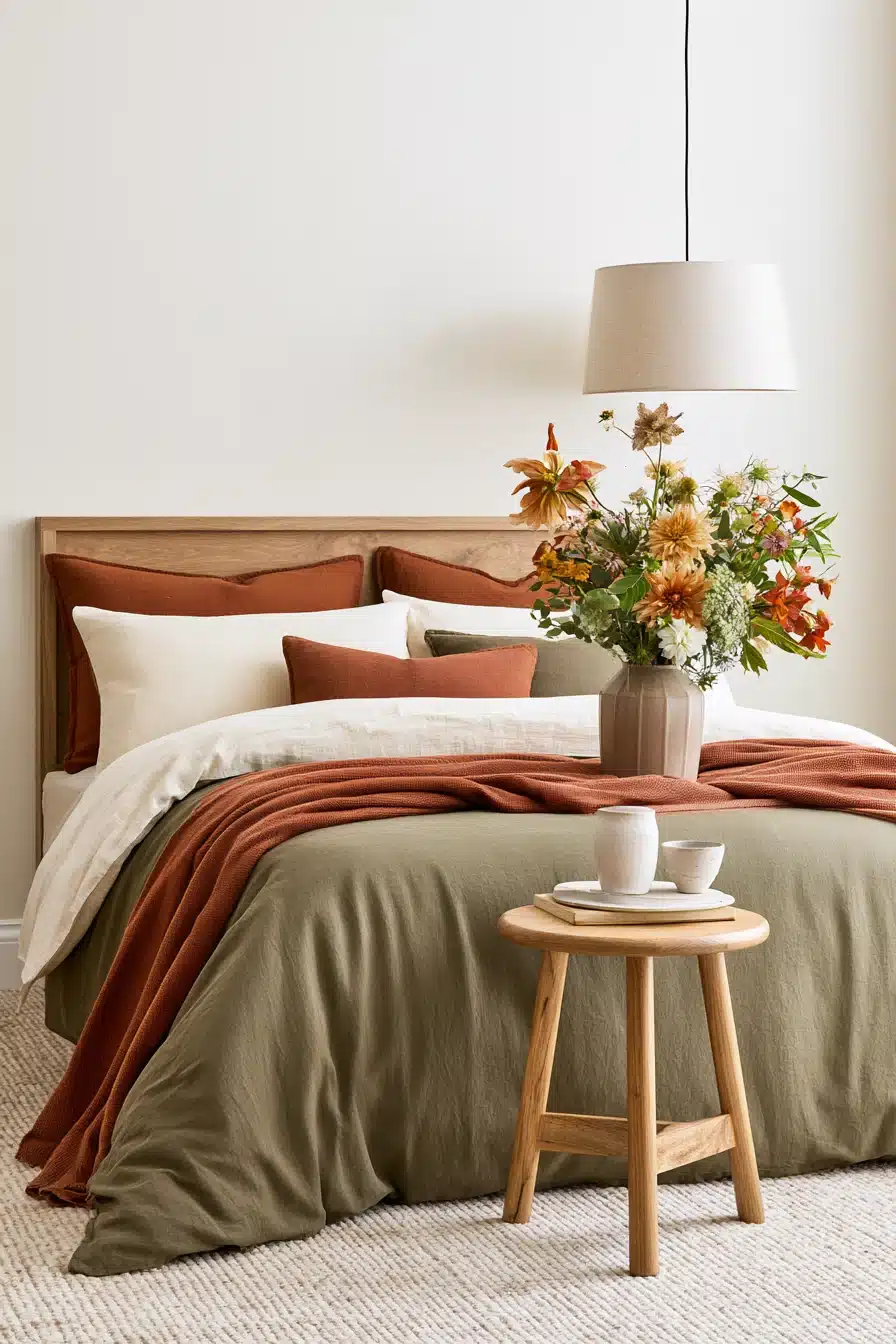 27 Cozy Fall Bedding Ideas for a Warm and Inviting Bedroom