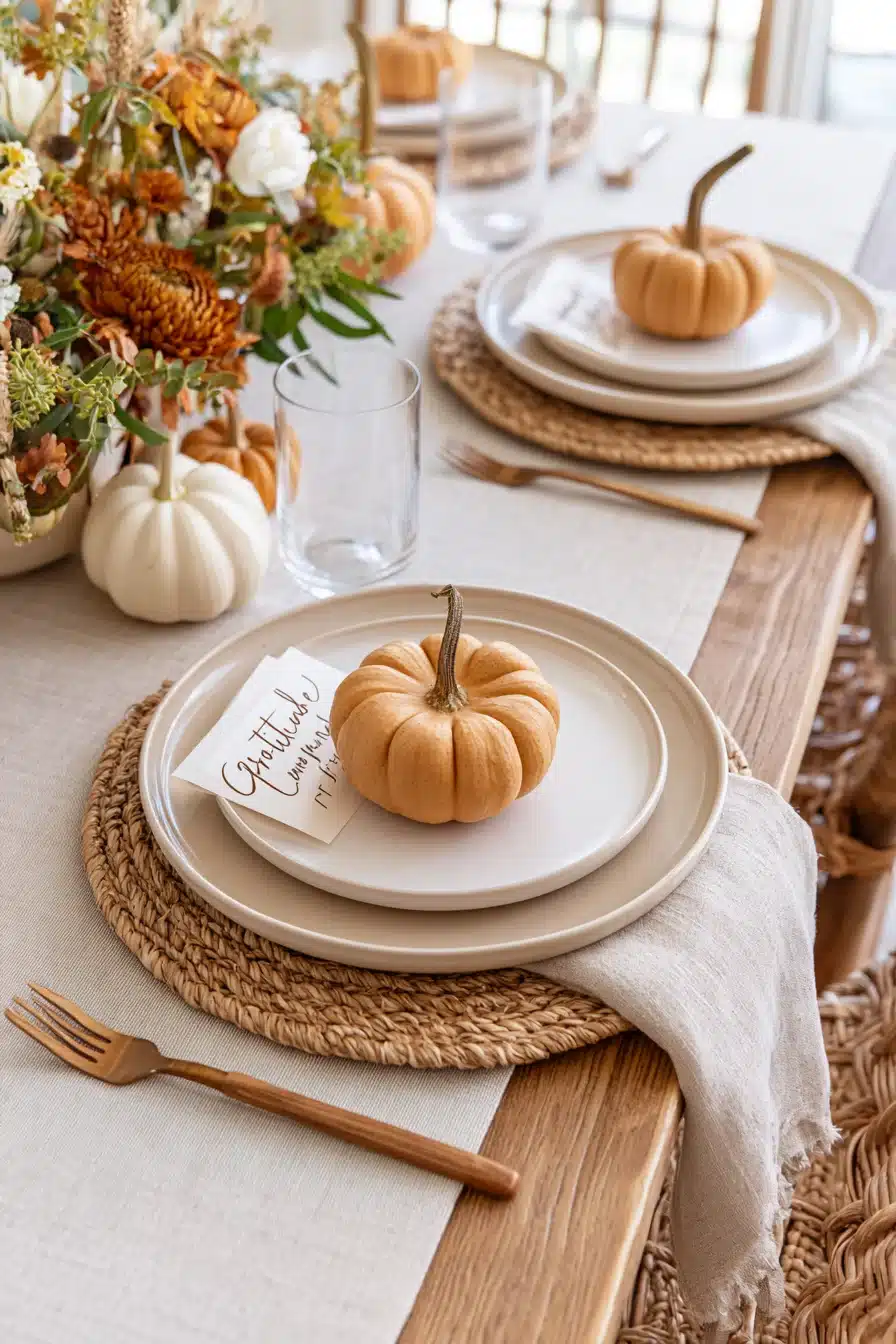 27 Easy Thanksgiving Tablescapes for a Cozy and Beautiful Holiday Gathering
