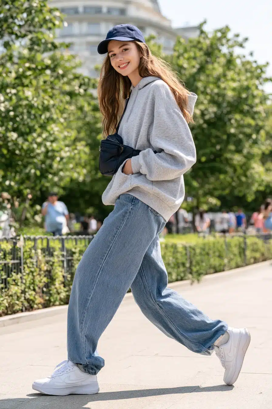 27 Stylish Baggy Jeans Outfit Ideas for Effortlessly Cool Everyday Looks