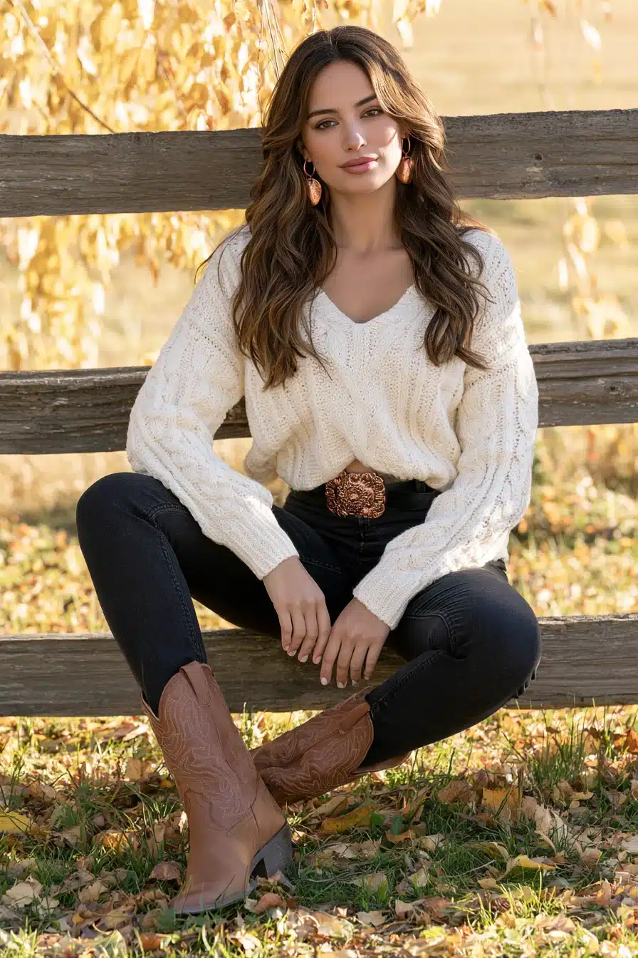 27 Stylish Western Fall Outfits for Cozy Days and Rustic Charm