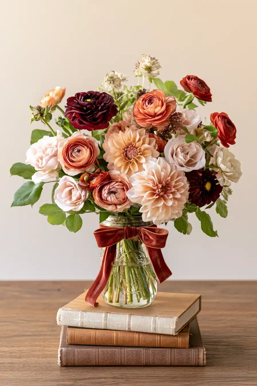 27 Charming Fall Mason Jar Centerpieces That Make Your Home Feel Cozy