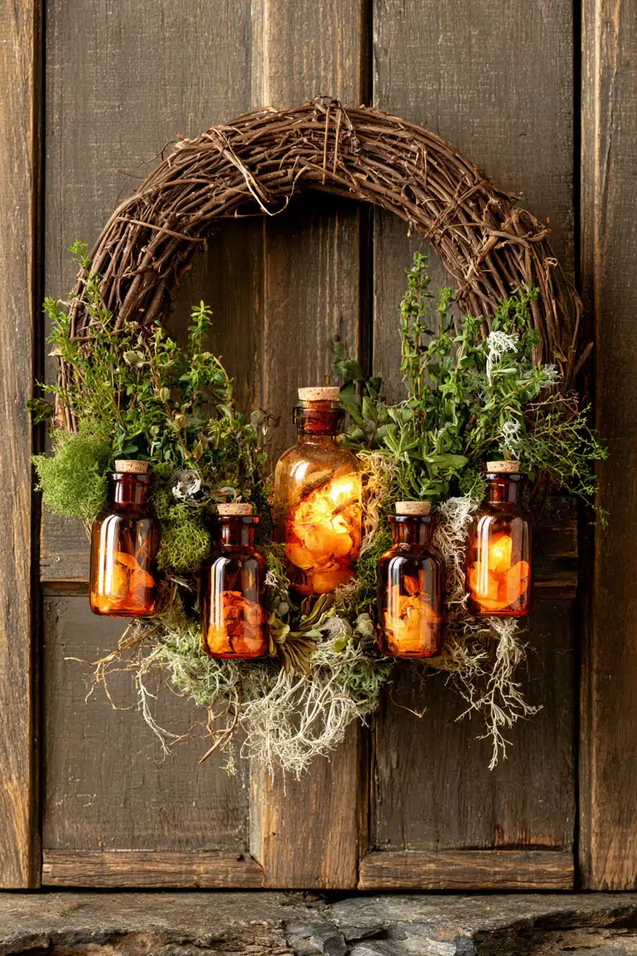 27 Enchanting Witchy Wreaths to Bring Magical Charm to Your Front Door
