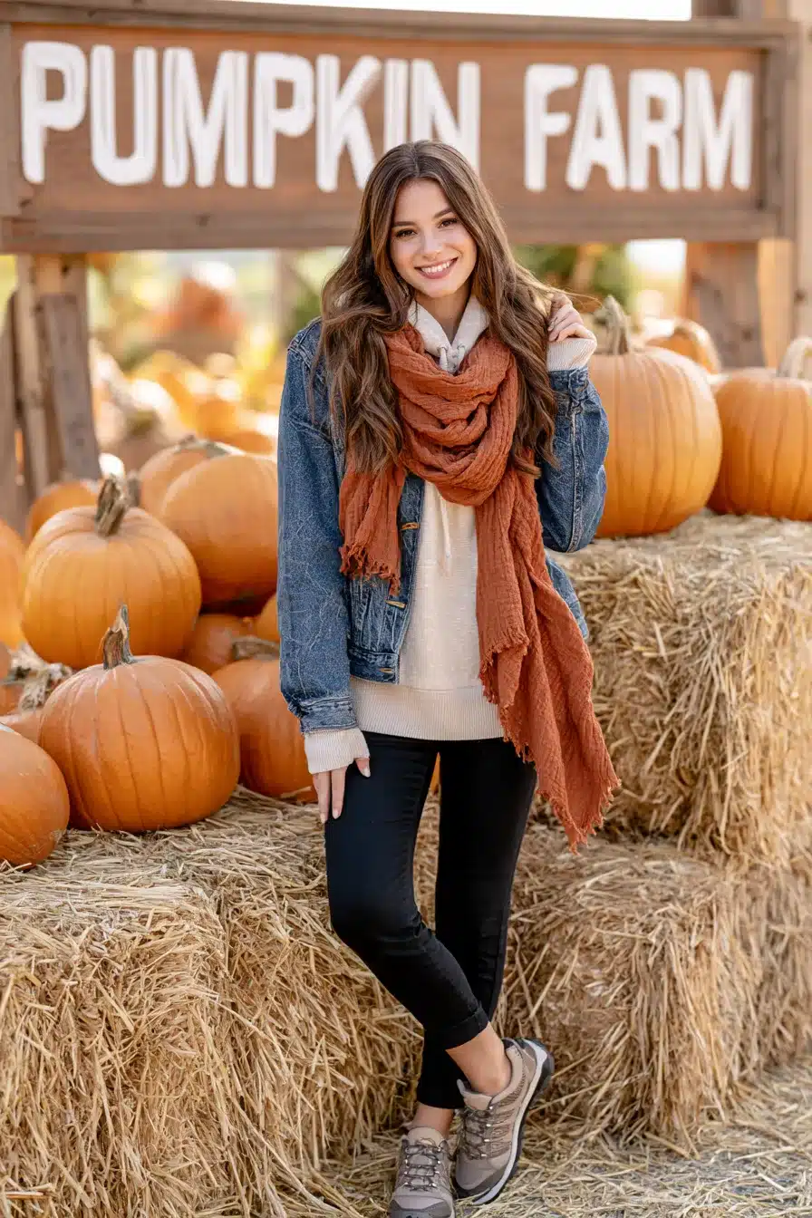 27 Cute Pumpkin Patch Outfit Ideas for a Perfect Fall Day