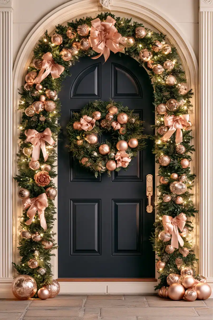 27 Creative Christmas Door Decorations Full of Holiday Cheer