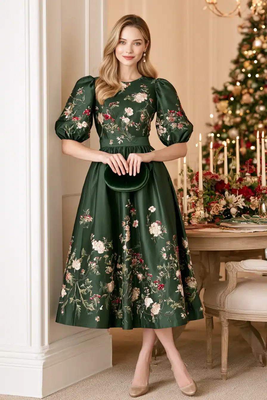 27 Chic Christmas Dinner Outfit Ideas to Make Your Holiday Sparkle