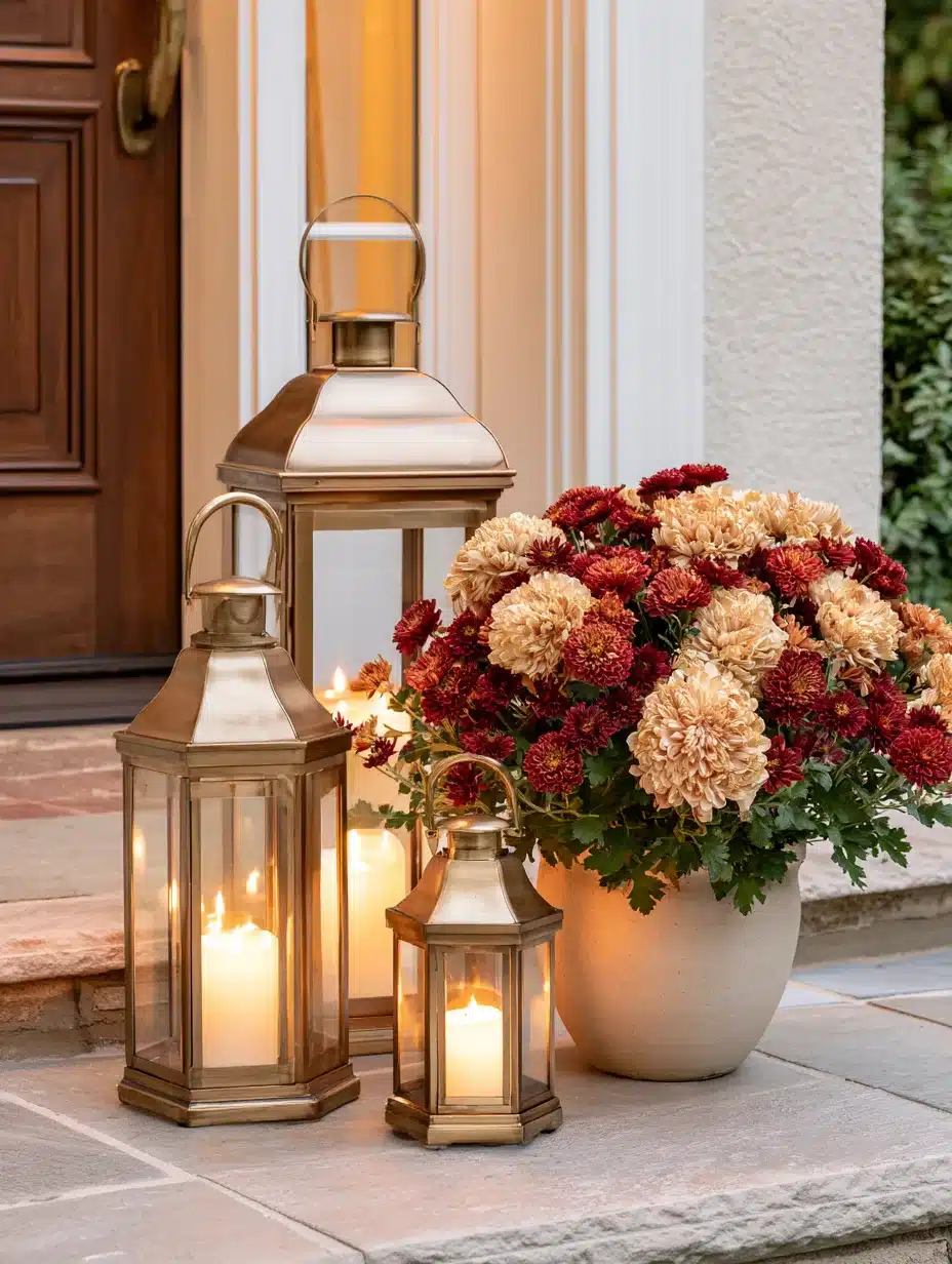 27 Beautiful Mums Front Porch Ideas for a Colorful Autumn Welcome