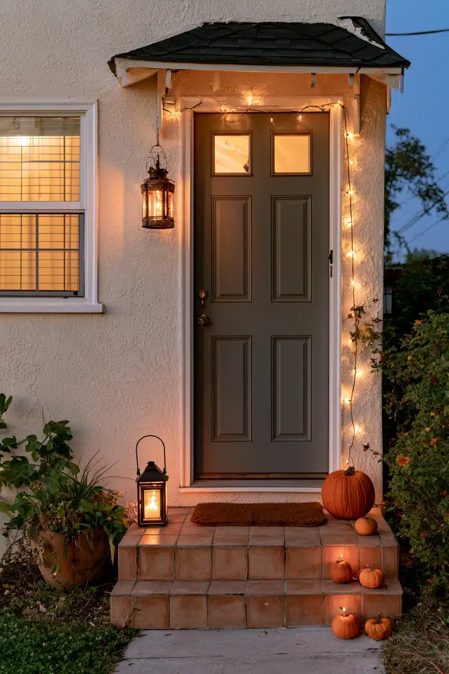 27 Cozy Small Porch Fall Decorating Ideas for a Charming Autumn Welcome