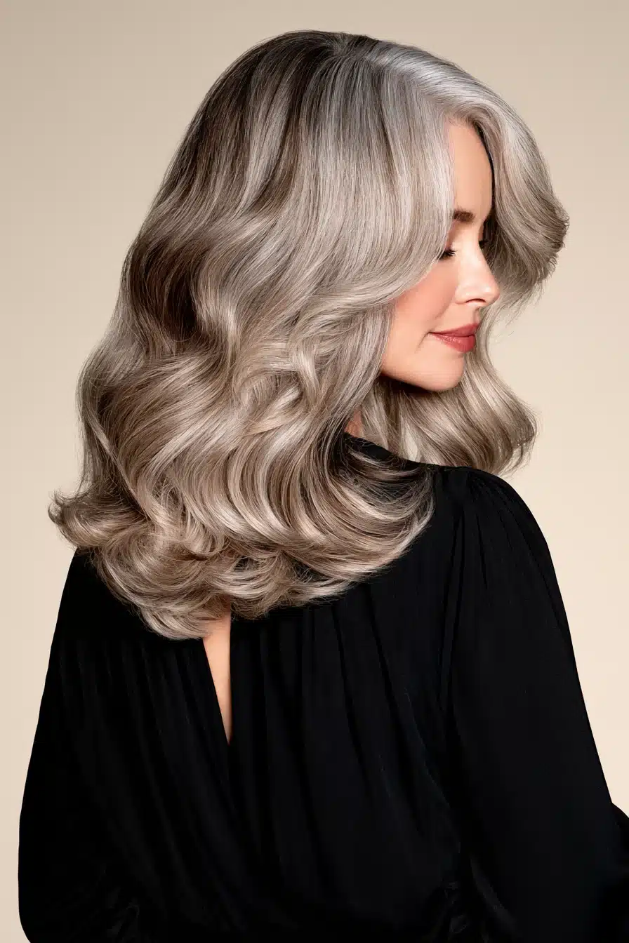 27 Beautiful Grey Blending Ideas for Dark Hair That Embrace Your Silver Strands