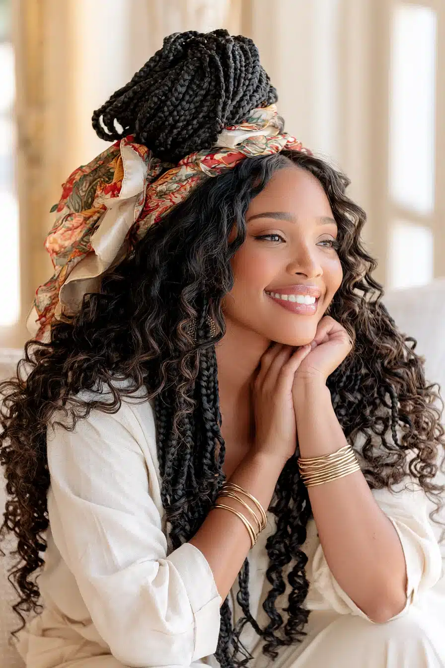 27 Stunning Boho Knotless Braids to Inspire Your Next Hairstyle