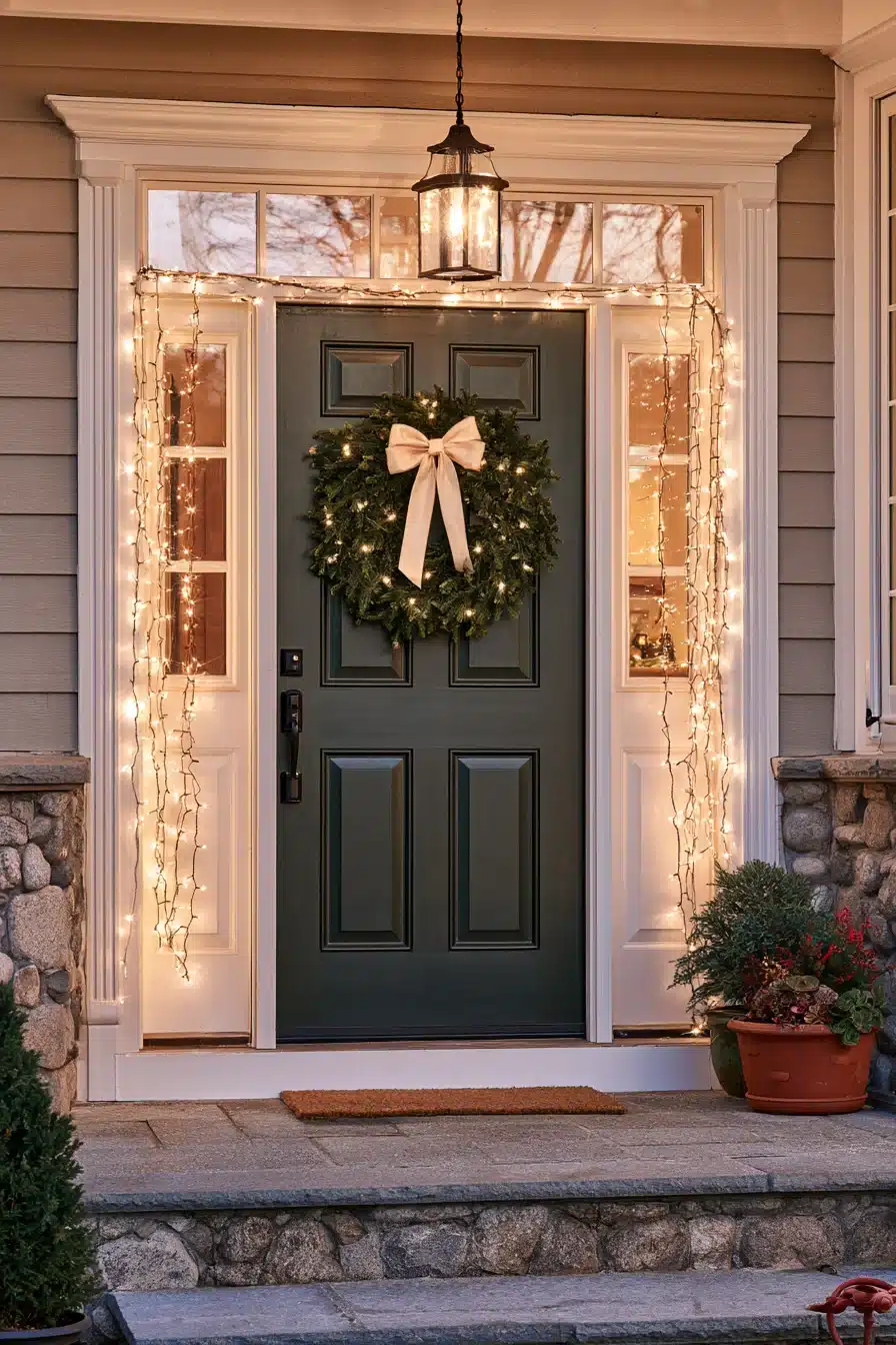 27 Creative Christmas Door Decorations Full of Holiday Cheer