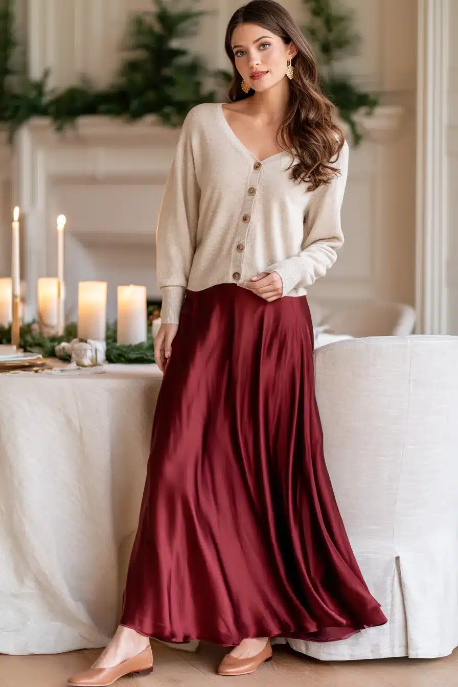 27 Chic Christmas Dinner Outfit Ideas to Make Your Holiday Sparkle