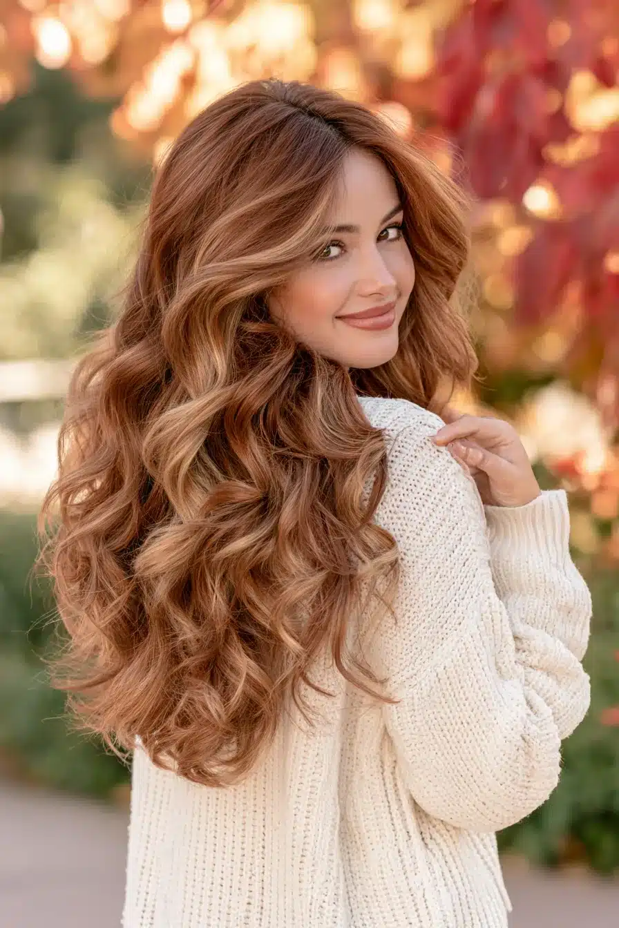 27 Gorgeous Fall Balayage Ideas for a Warm and Radiant Seasonal Refresh