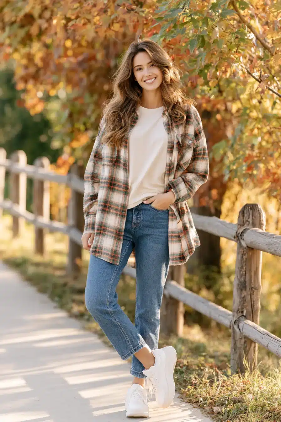 27 Stylish Comfy Fall Outfits With Soft Layers and Warm Colors