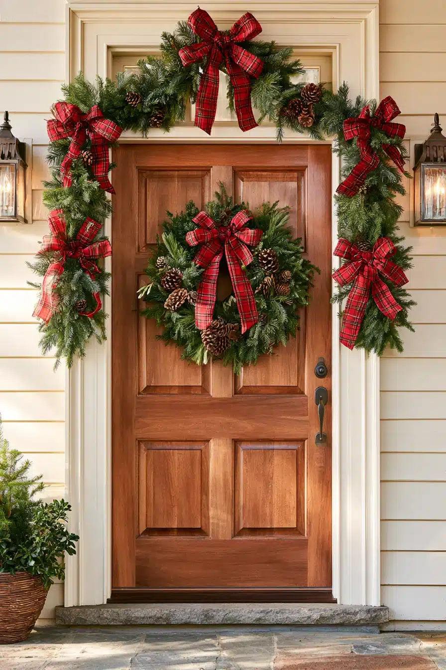 27 Creative Christmas Door Decorations Full of Holiday Cheer