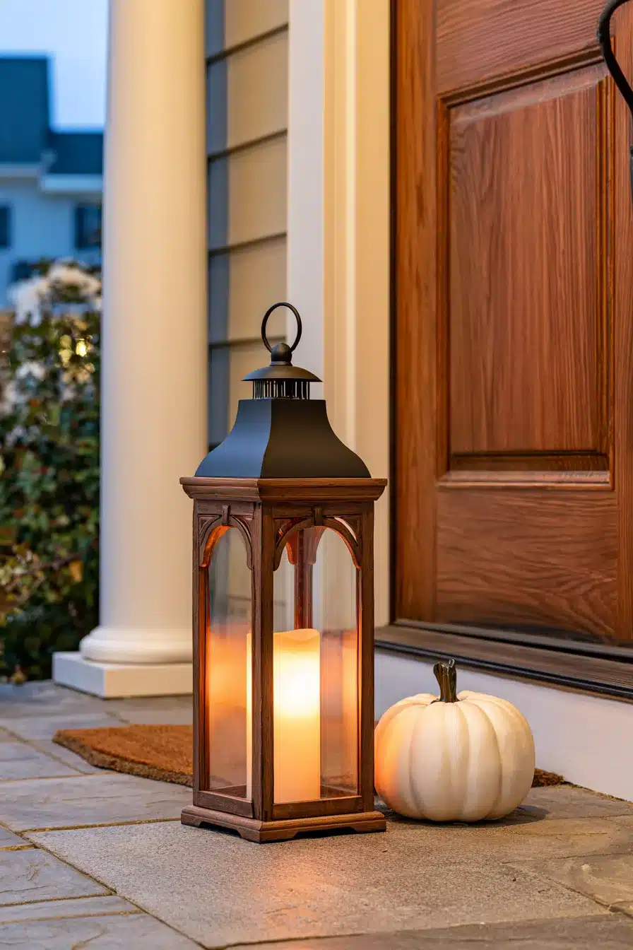 27 Cozy Small Porch Fall Decorating Ideas for a Charming Autumn Welcome