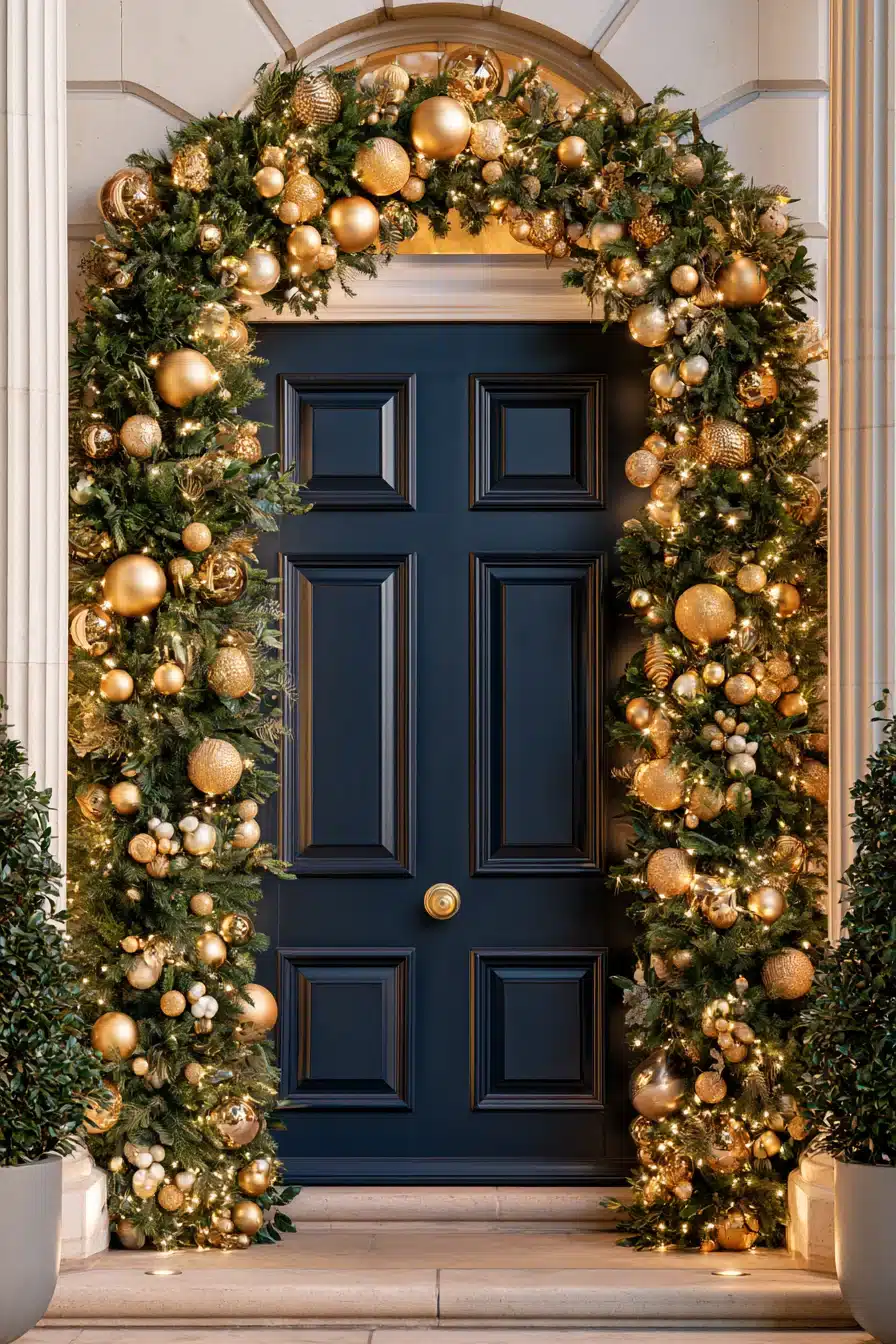 27 Creative Christmas Door Decorations Full of Holiday Cheer