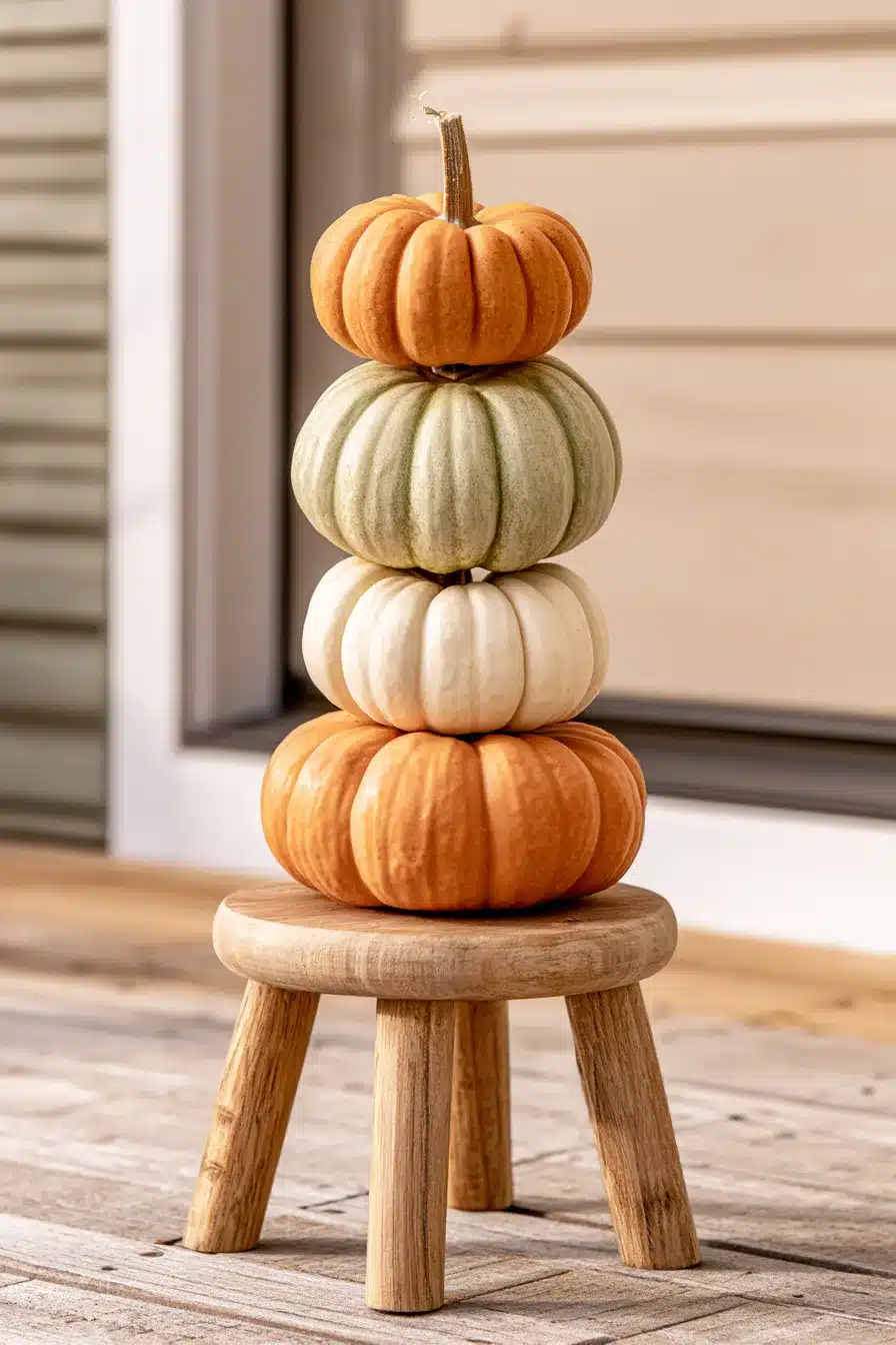 27 Cozy Small Porch Fall Decorating Ideas for a Charming Autumn Welcome