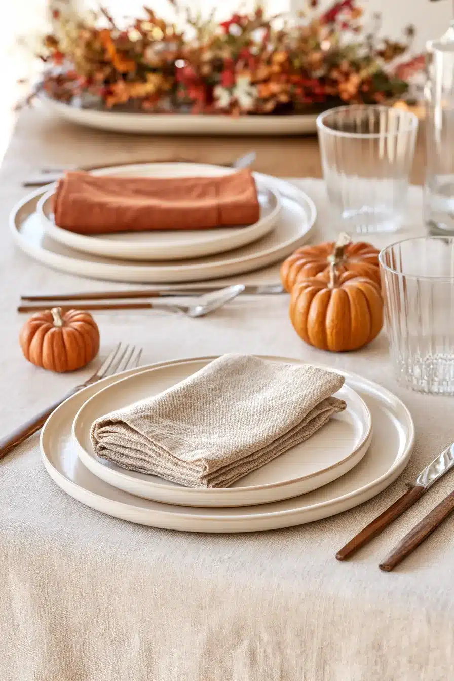 27 Easy Thanksgiving Tablescapes for a Cozy and Beautiful Holiday Gathering