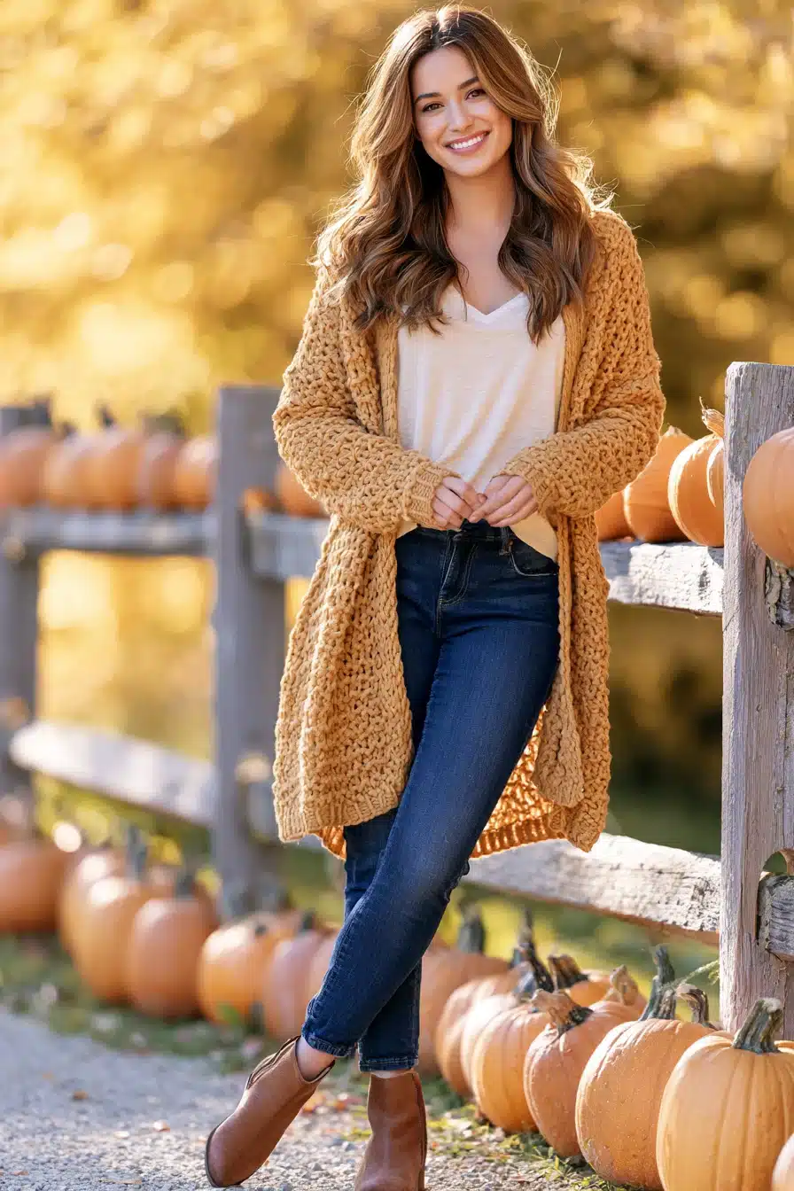 27 Cute Pumpkin Patch Outfit Ideas for a Perfect Fall Day