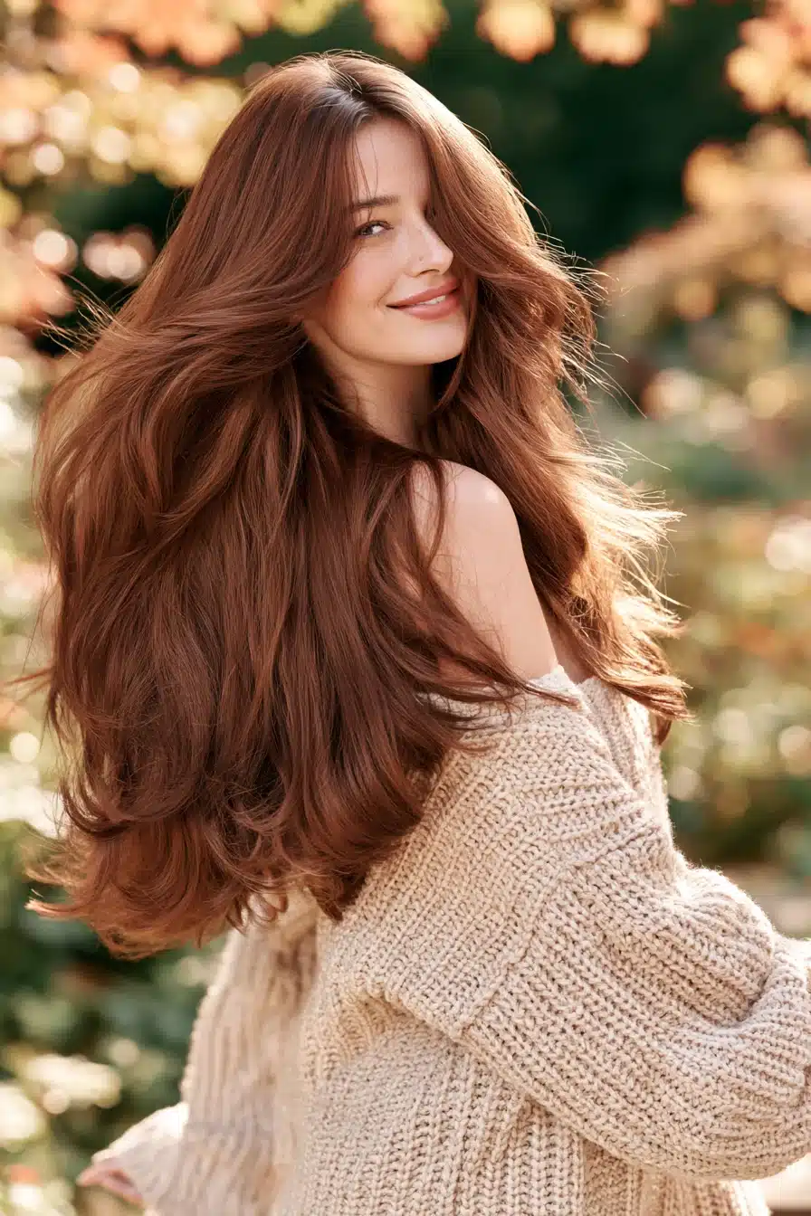 27 Gorgeous Chestnut Brown Hair Ideas for Rich Color and Radiant Shine