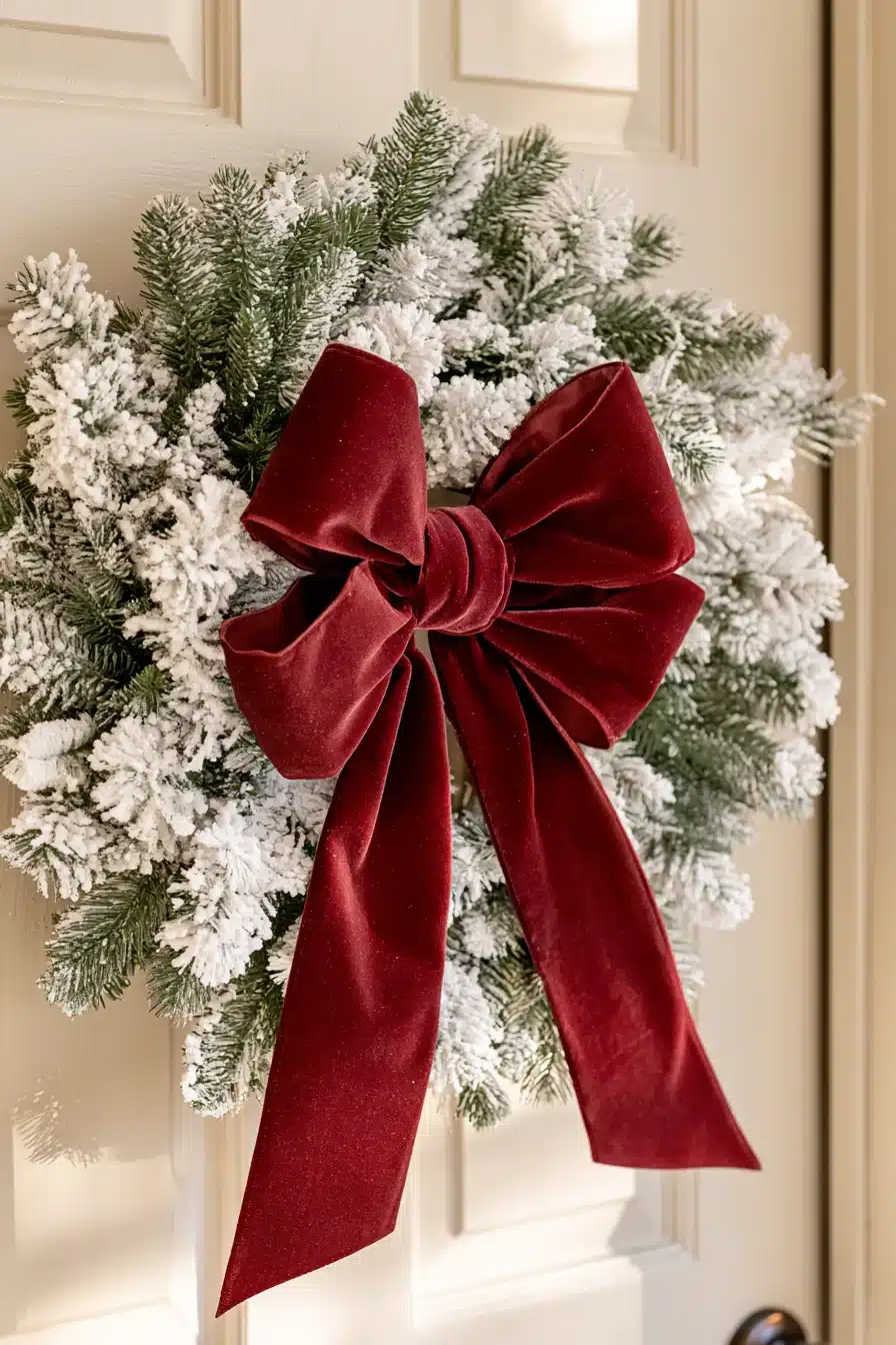 27 Beautiful Winter Wreaths for Front Door Decor That Feels Cozy and Welcoming