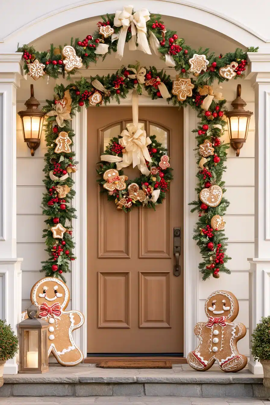 27 Creative Christmas Door Decorations Full of Holiday Cheer