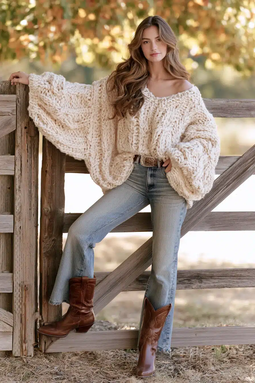 27 Stylish Western Fall Outfits for Cozy Days and Rustic Charm