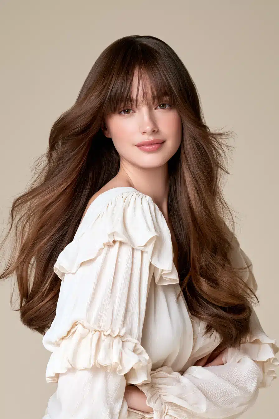 27 Gorgeous Chestnut Brown Hair Ideas for Rich Color and Radiant Shine