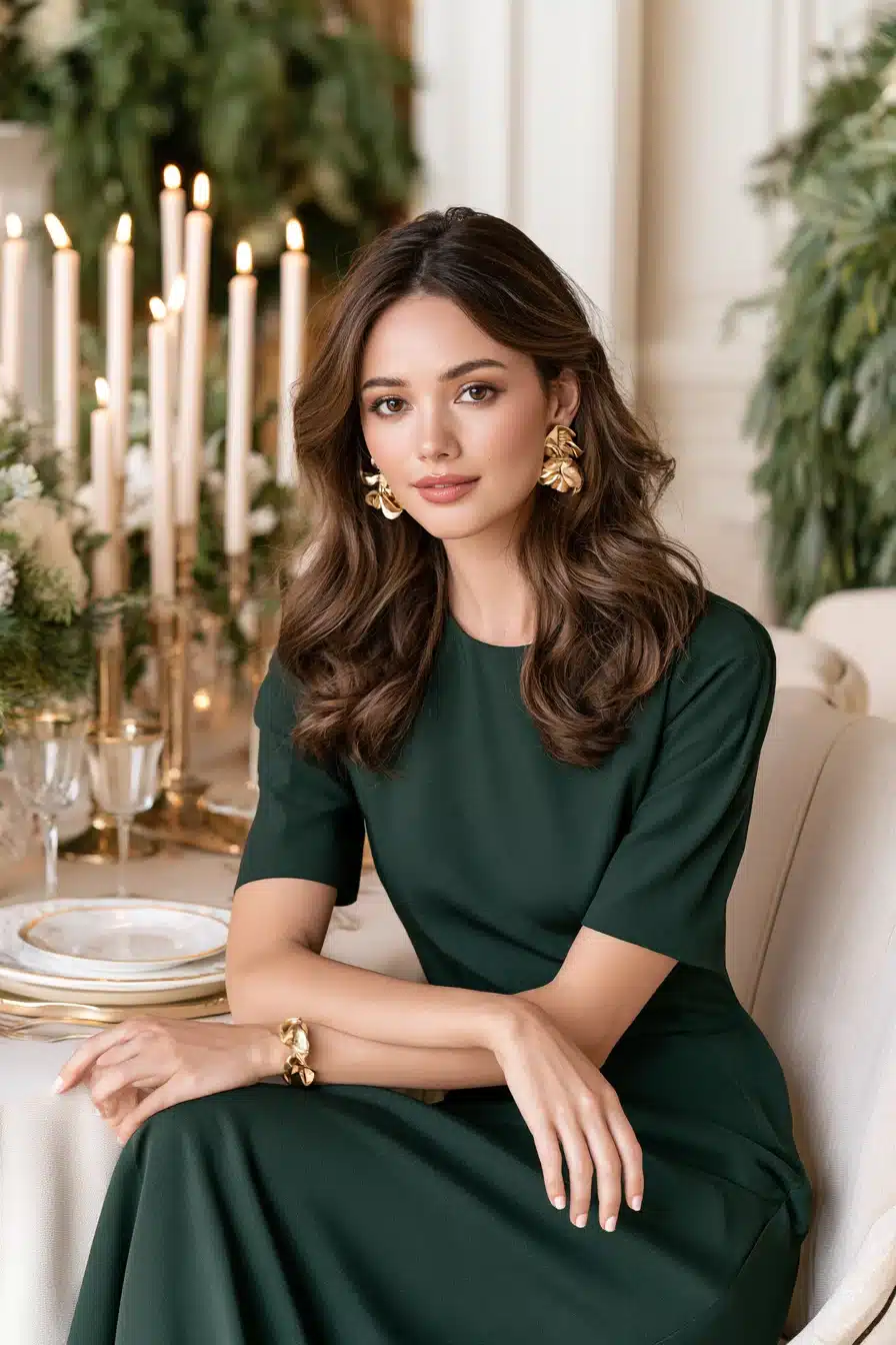 27 Chic Christmas Dinner Outfit Ideas to Make Your Holiday Sparkle
