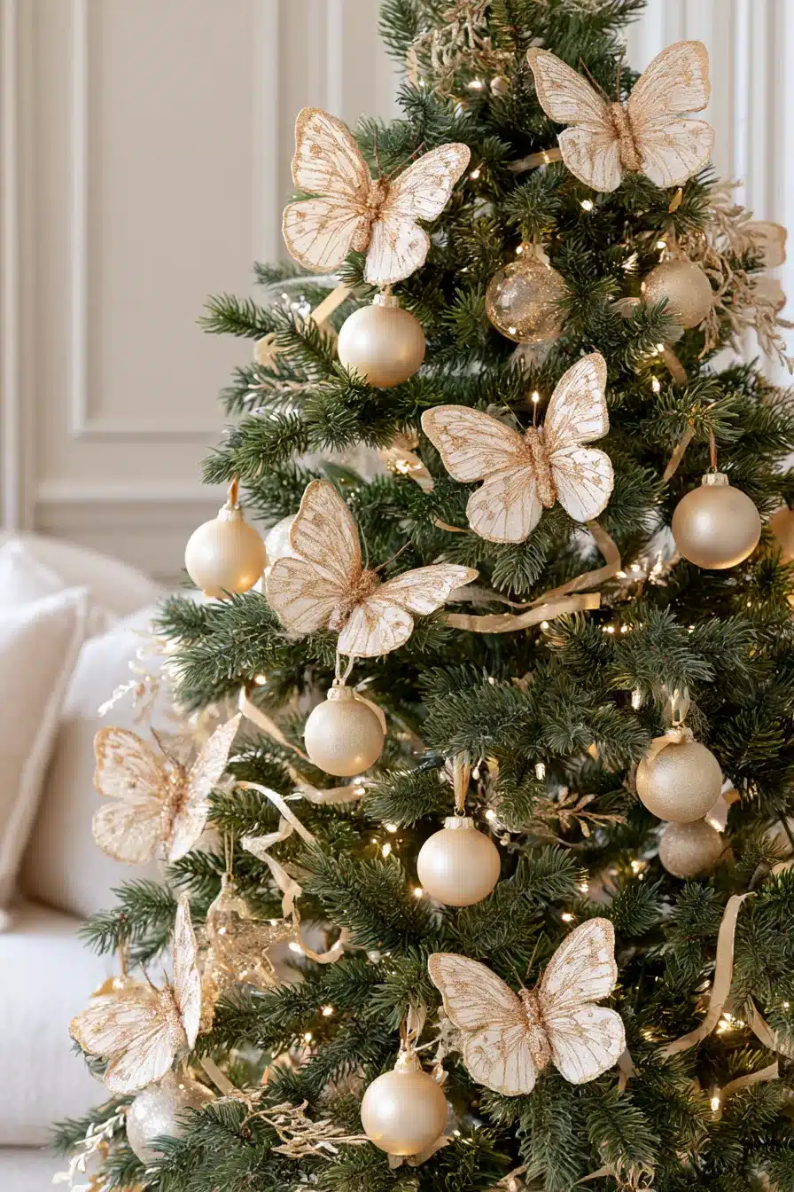 27 Elegant Gold Christmas Tree Ideas to Make Your Holiday Home Sparkle