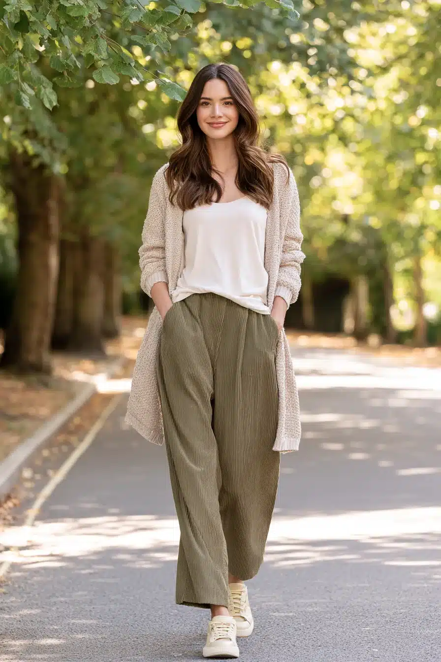 27 Stylish Comfy Fall Outfits With Soft Layers and Warm Colors