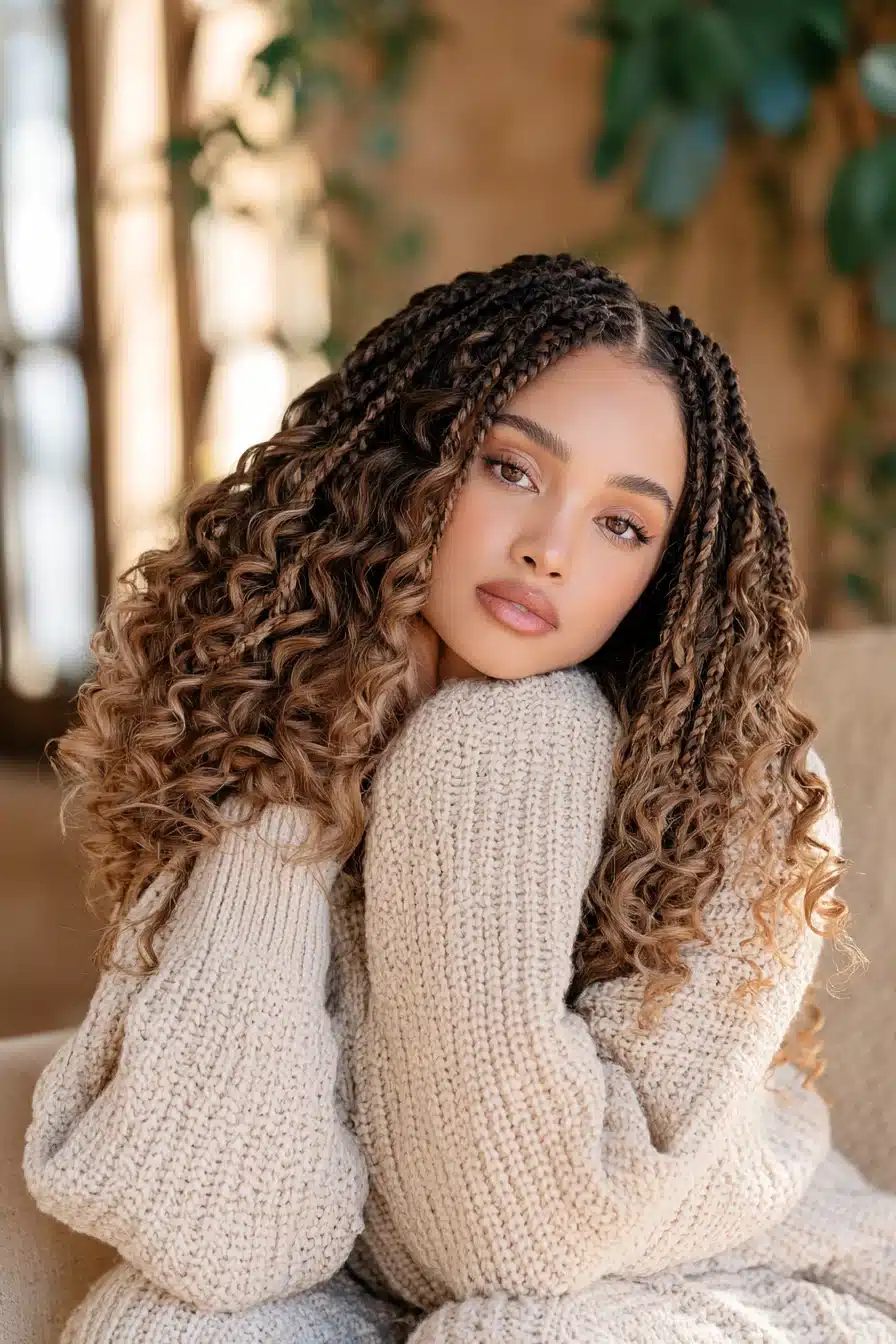 27 Stunning Boho Knotless Braids to Inspire Your Next Hairstyle
