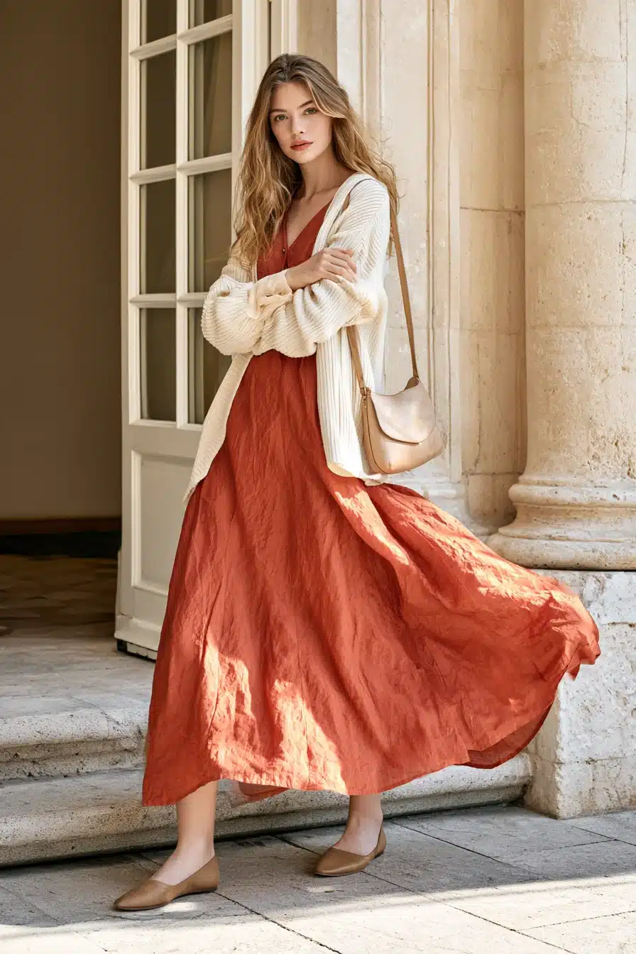 27 Early Fall Outfits for Cozy Mornings and Sunny Afternoons