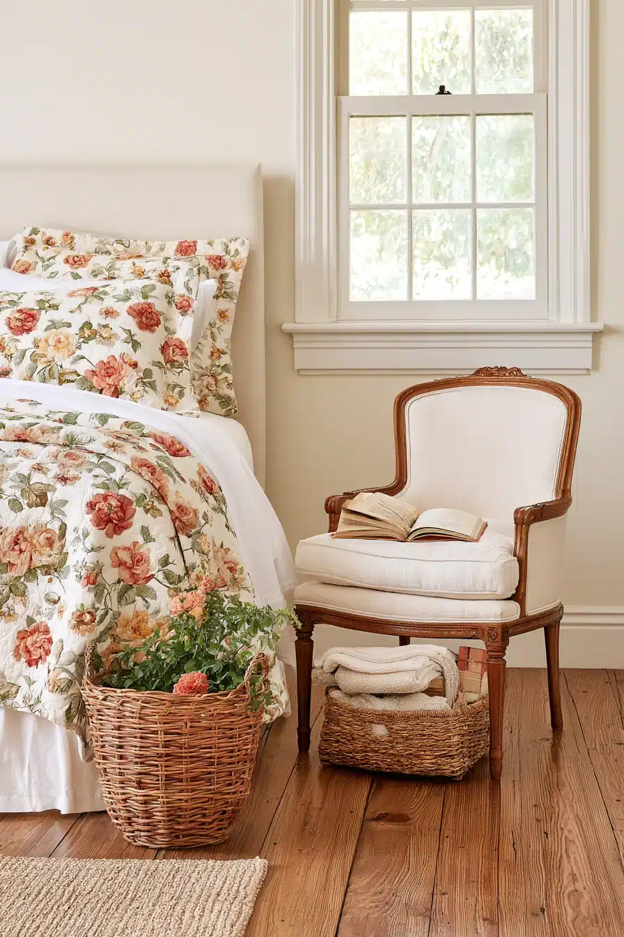 27 Vintage Cottagecore Bedroom Ideas for a Cozy and Charming Retreat
